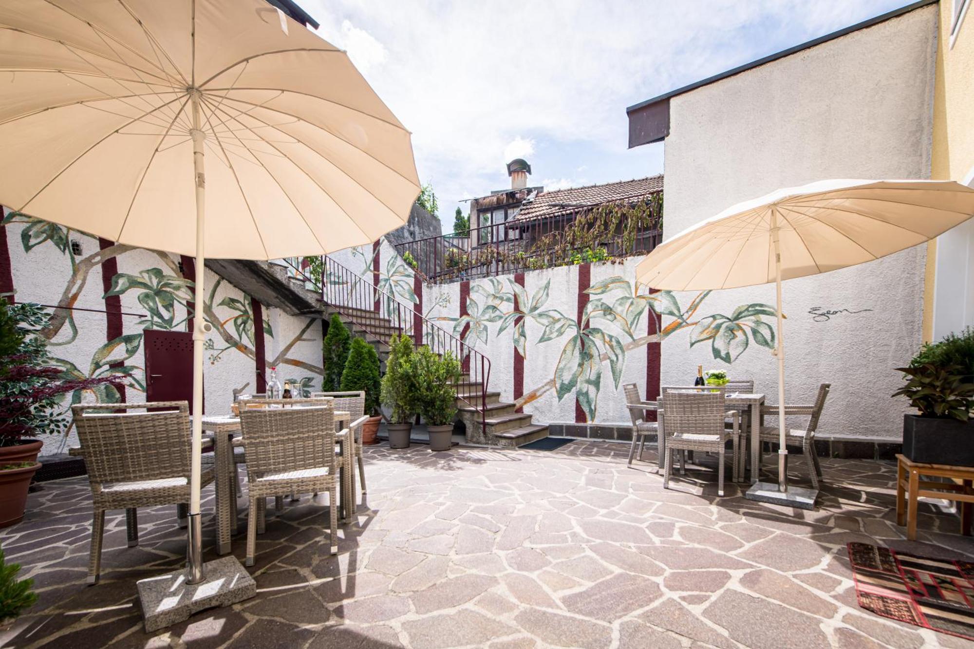 Am Schloss Guest House ブルーニコ エクステリア 写真